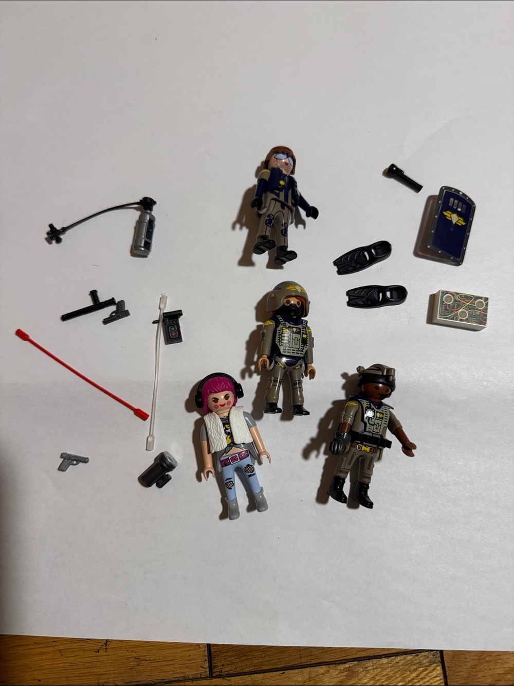 Playmobil Tactical Police Figure Set